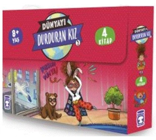 Dünyayı Durduran Kız 2 Set (4 Kitap Takım)