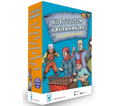 Kurtuluşun Kahramanları 3 Seti (10 Kitap Takım)