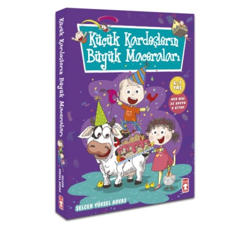 Küçük Kardeşlerin Büyük Maceraları Seti (5 Kitap)