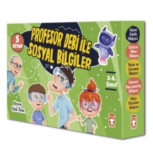 Profesör Debi İle Sosyal Bilgiler Seti (5 Kitap)