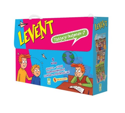 Levent Türkiye'yi Geziyorum - 7 (5 Kitap Takım)