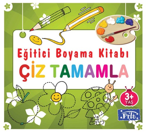 Eğitici Boyama - Kitabı Çiz Tamamla