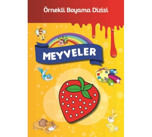 Örnekli Boyama - Meyveler