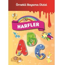Örnekli Boyama - Harfler