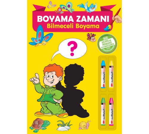 Boyama Zamanı: Bilmeceli Boyama Boyama Zamanı: Bilmeceli Boyama