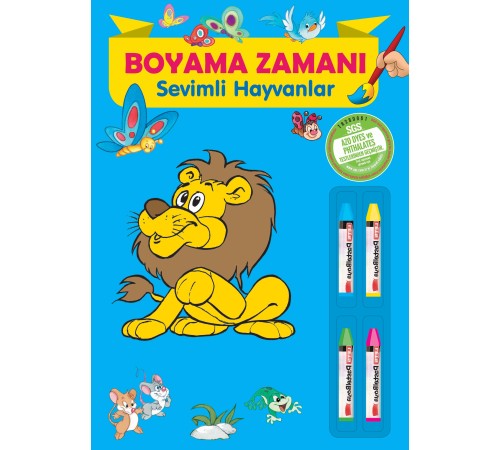 Boyama Zamanı: Sevimli Hayvanlar Boyama Zamanı: Sevimli Hayvanlar