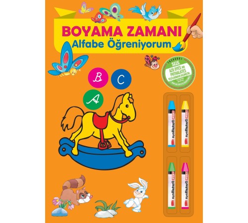 Boyama Zamanı: Alfabe Öğreniyorum