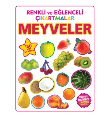 Renkli ve Eğlenceli Çıkartmalar Meyveler