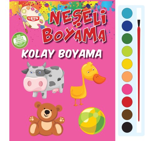 Neşeli Boyama - Kolay Boyama Neşeli Boyama - Kolay Boyama