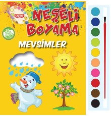 Neşeli Boyama - Mevsimler