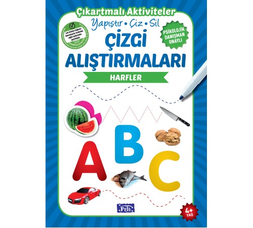 Harfler - Çizgi Alıştırmaları Harfler - Çizgi Alıştırmaları