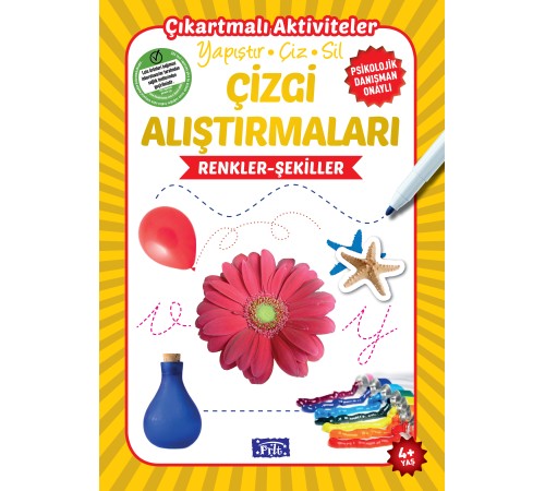 Renkler-Şekiller - Çizgi Alıştırmaları