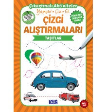 Taşıtlar - Çizgi Alıştırmaları