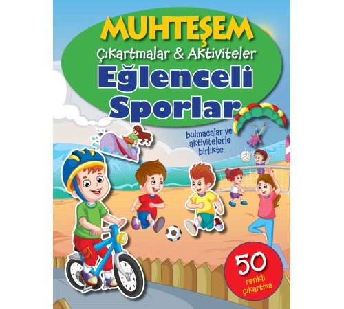 Muhteşem Çıkartmalar ve Aktiviteler - Eğlenceli Sporlar