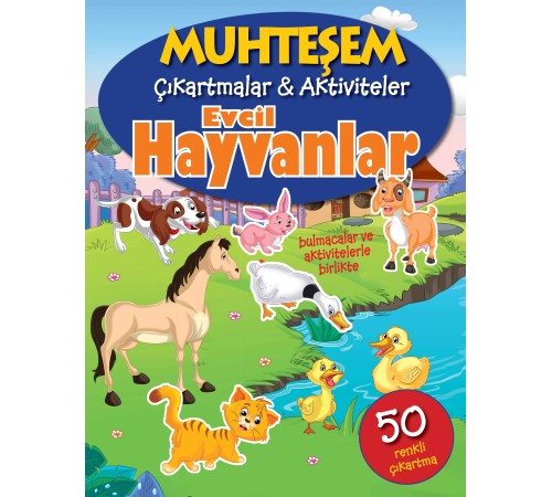 Muhteşem Çıkartmalar ve Aktiviteler - Evcil Hayvanlar