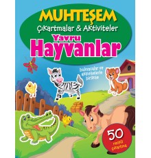 Muhteşem Çıkartmalar ve Aktiviteler - Yavru Hayvanlar