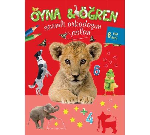 Oyna Öğren Sevimli Arkadaşım Aslan 6 Yaş Üstü