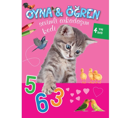 Oyna Öğren Sevimli Arkadaşım Kedi 4 Yaş Üstü