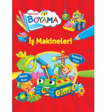 Eğlendiren Boyama - İş Makineleri