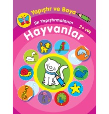 Yapıştır ve Boya İlk Yapıştırmalarım - Hayvanlar