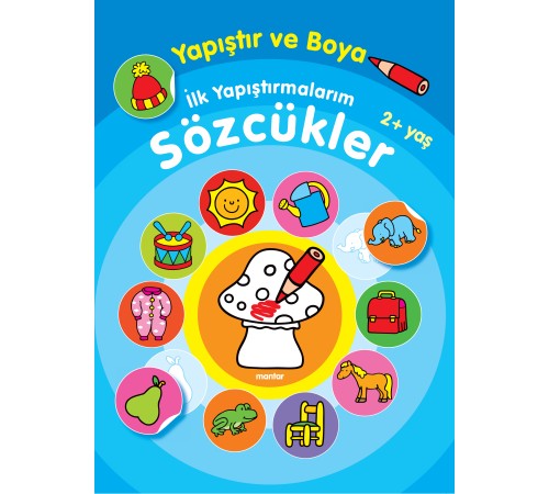 Yapıştır ve Boya İlk Yapıştırmalarım - Sözcükler Yapıştır ve Boya İlk Yapıştırmalarım - Sözcükler