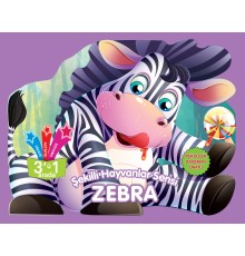 Şekilli Hayvanlar Serisi - Zebra