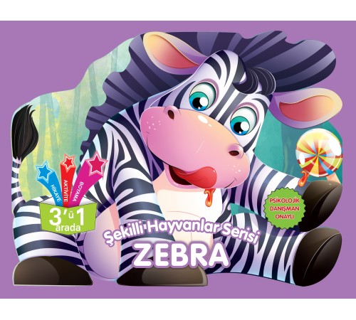 Şekilli Hayvanlar Serisi - Zebra