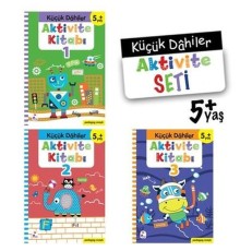 Küçük Dahiler Aktivite Seti 5+ Yaş - 3 Kitap Takım