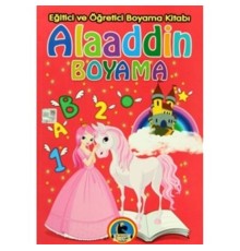 Alaaddin Boyama - Eğitici ve Öğretici Boyama Kitabı