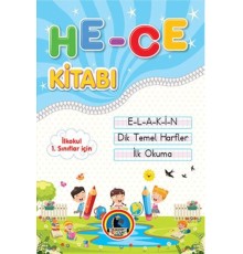 İlkokul 1.Sınıflar için İlk Okuma Hece Kitabı (E-L-A-K-İ-N)