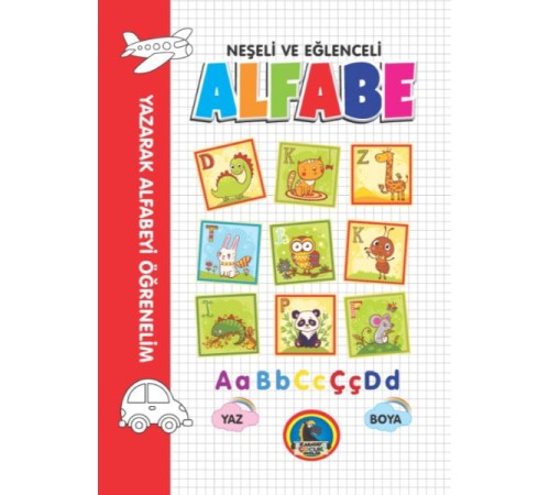 Neşeli ve Eğlenceli Alfabe Boyama