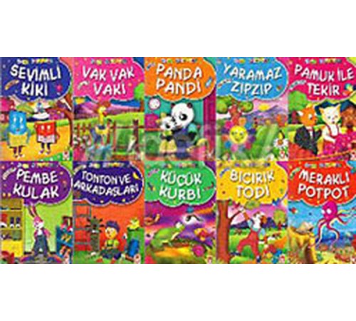 Mini Masallar 1 (10 Kitap Takım)