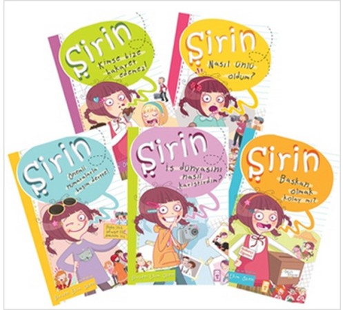 Şirin İş Başında - 01 Set (5 Kitap Takım)