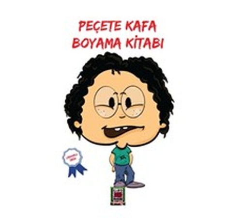 Peçete Kafa Boyama Kitabı