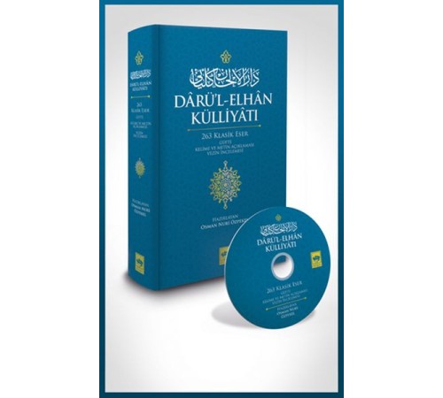 Dârü’l-Elhân Külliyatı - 263 Klasik Eser Güfte Kelime ve Metin Açıklaması Vezin İncelemesi CD Ekli