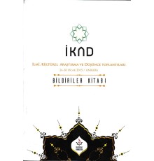 İKAD - İlmi, Kültürel Araştırma ve Düşünce Toplantıları 26-30 Ocak 2015 / Ankara