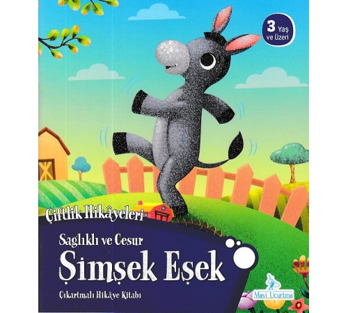 Çiftlik Hikayeleri - Sağlıklı ve Cesur Şimşek Eşek
