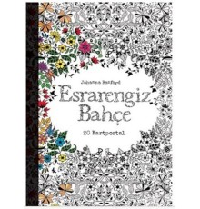 Esrarengiz Bahçe (20 Kartpostal)