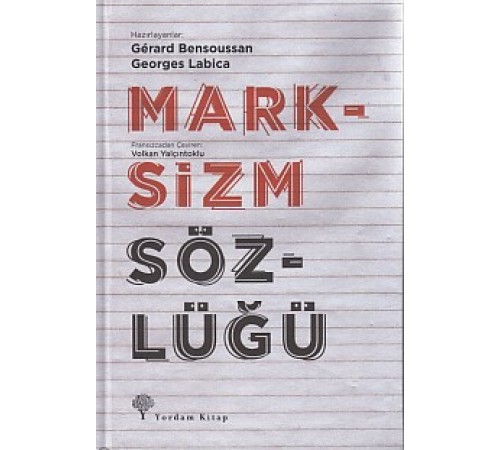Marksizm Sözlüğü (Ciltli)