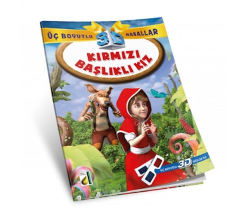 Üç Boyutlu Masallar - Kırmızı başlık Kız (3D Gözlük ile) Üç Boyutlu Masallar - Kırmızı başlık Kız (3D Gözlük ile)