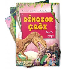 Tuna ve Suna'nın Zamanda Yolculuğu - Dinozor Çağı (10 Kitap Takım)