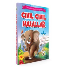 Masallarla Değerler Eğitimi - Cıvıl Cıvıl Masallar (Ciltli)
