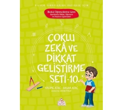 Çoklu Zeka ve Dikkat Geliştirme Seti (10 Kitap)