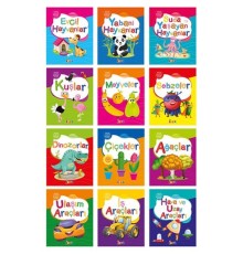 Küçük Kaşifin Boyama Kitabı (12 Kitap Takım)