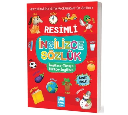 Resimli İngilizce - Türkçe Türkçe İngilizce Sözlük Örnek Cümleli