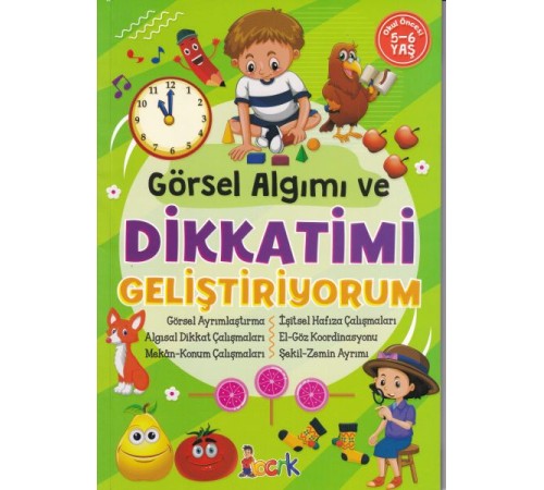 Görsel Algımı ve Dikkatimi Geliştiriyorum- 5-6 Yaş