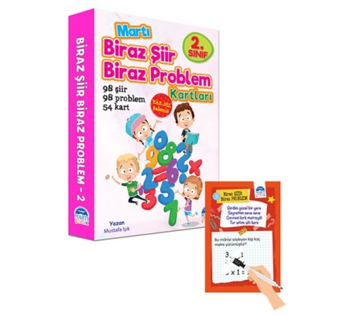 Martı 2.Sınıf Biraz Şiir Biraz Problem Kartları