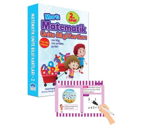 Martı 2.Matematik Ünite Bilgi Kartları