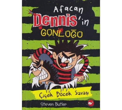 Afacan Dennis'in Günlüğü 2 - Çiçek Böcek Savaşı (Ciltli)