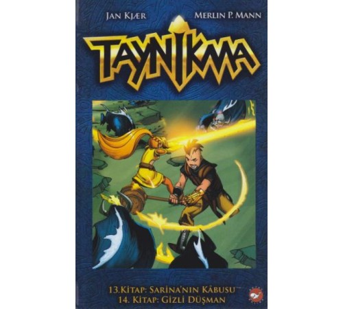 Taynikma - 13. Kitap Sarina'nın Kabusu ve 14. Kitap Gizli Düşman (Ciltli)